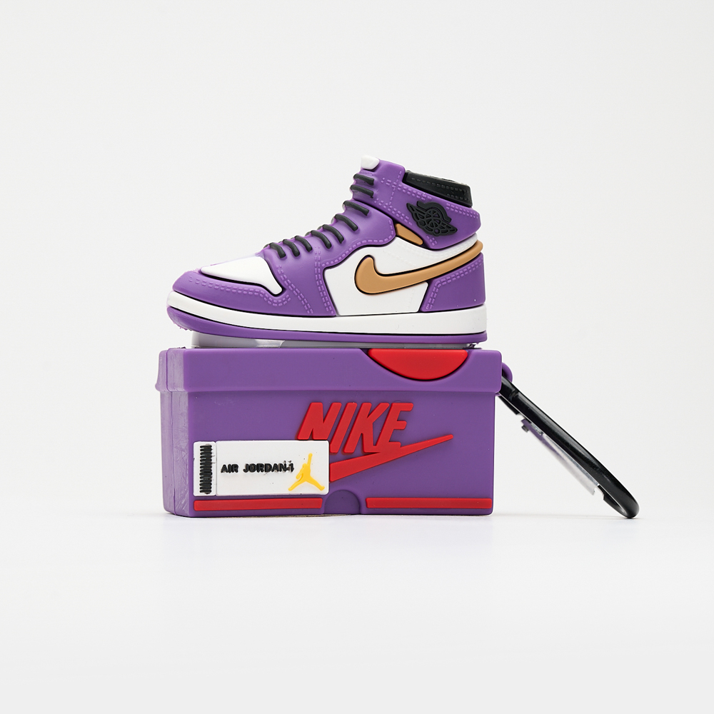 MOJO DROPS AirPods Pro Tok Air Jordan 1 Court Purple Sneaker