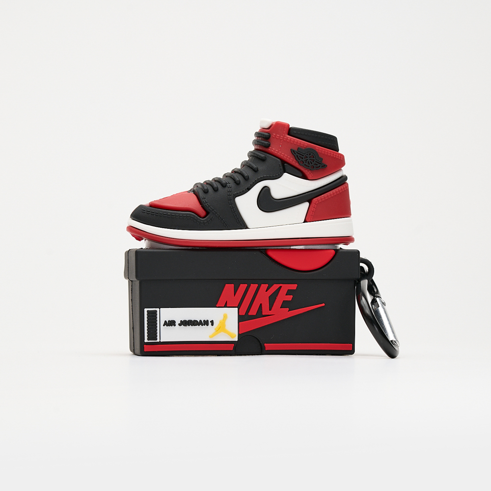 MOJO DROPS AirPods Pro Tok Air Jordan 1 Bred Toe Sneaker