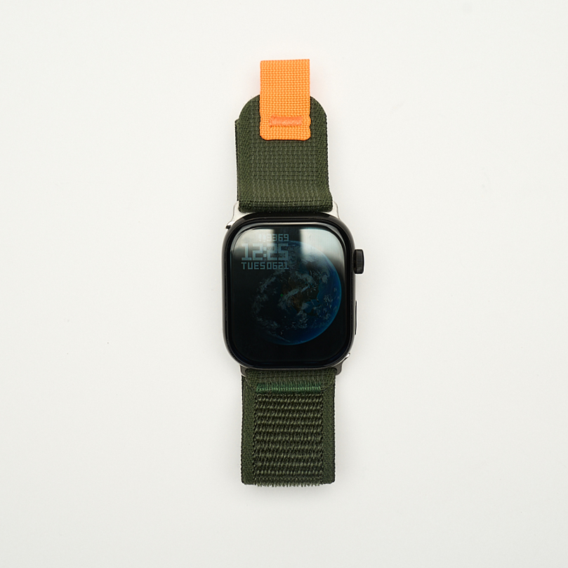 MOJO DROPS Apple Watch szíj Zöld-Narancs