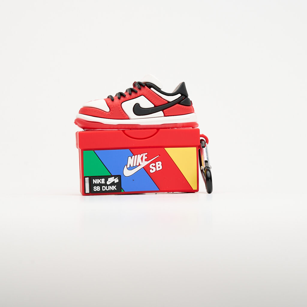 MOJO DROPS AirPods Pro Nike Piros Fehér Cipő Tok